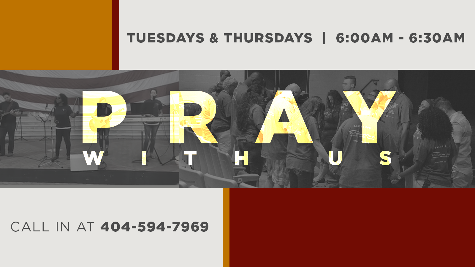 PRAY WITH US updated